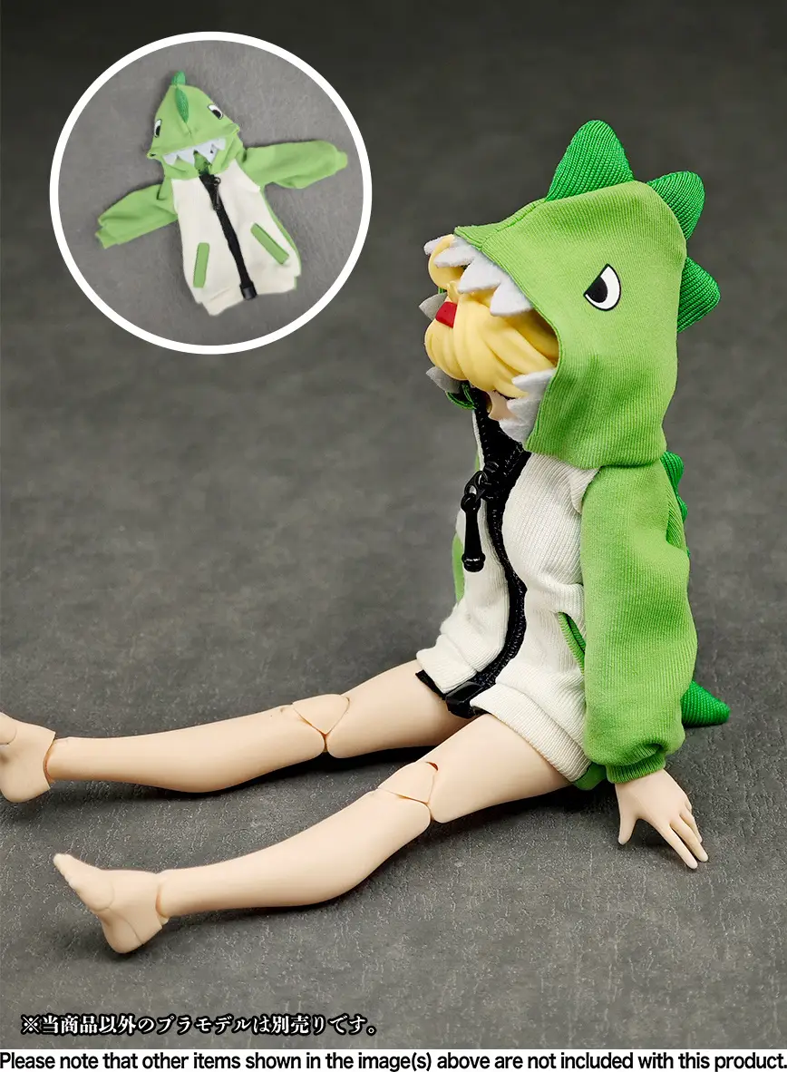 Party Animal Girl Room Wear Kaiju Hoodie - Image 2