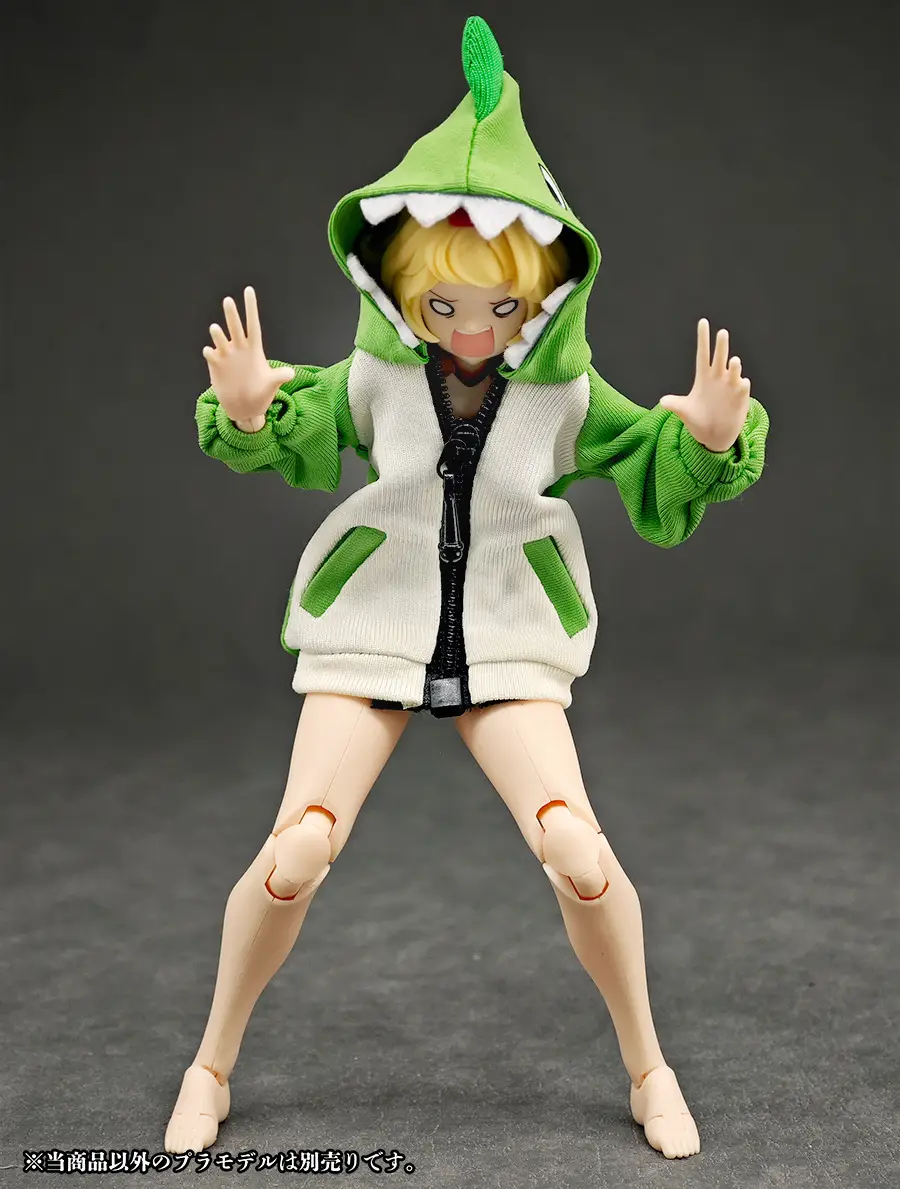 Party Animal Girl Room Wear Kaiju Hoodie - Image 5