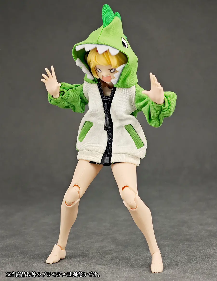 Party Animal Girl Room Wear Kaiju Hoodie - Image 7