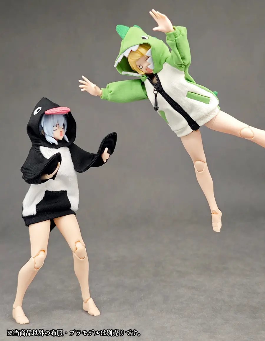 Party Animal Girl Room Wear Kaiju Hoodie - Image 8