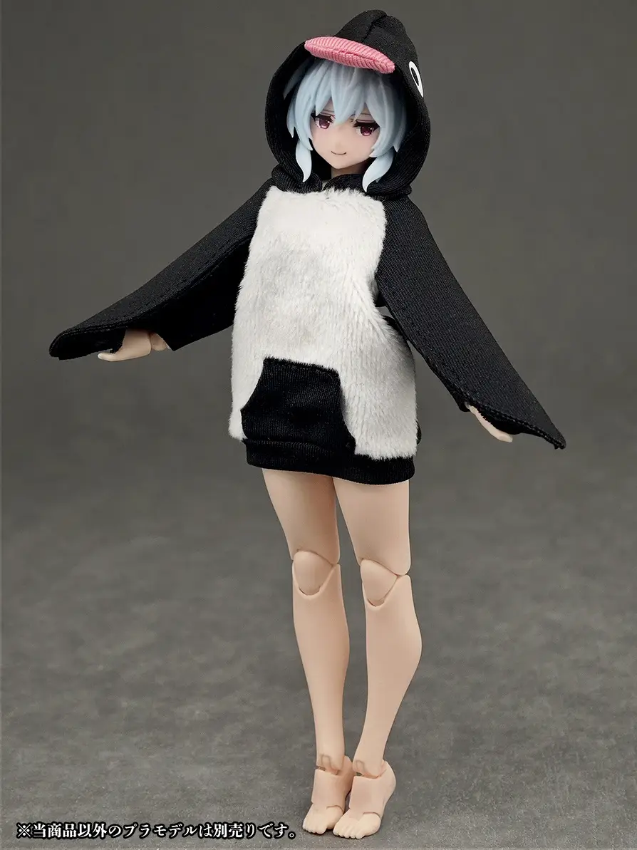 Party Animal Girl Room Wear Penguin Hoodie - Image 4