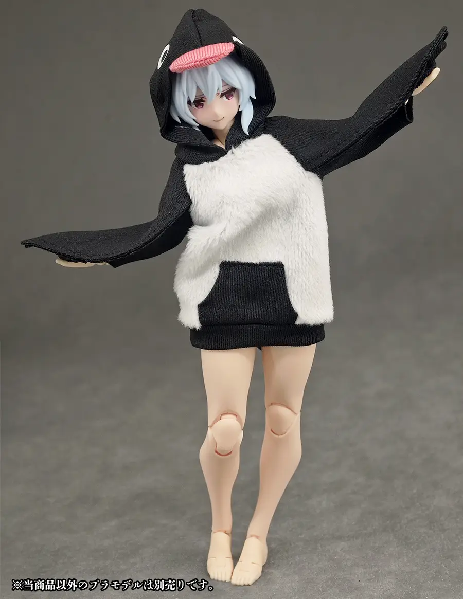 Party Animal Girl Room Wear Penguin Hoodie - Image 6