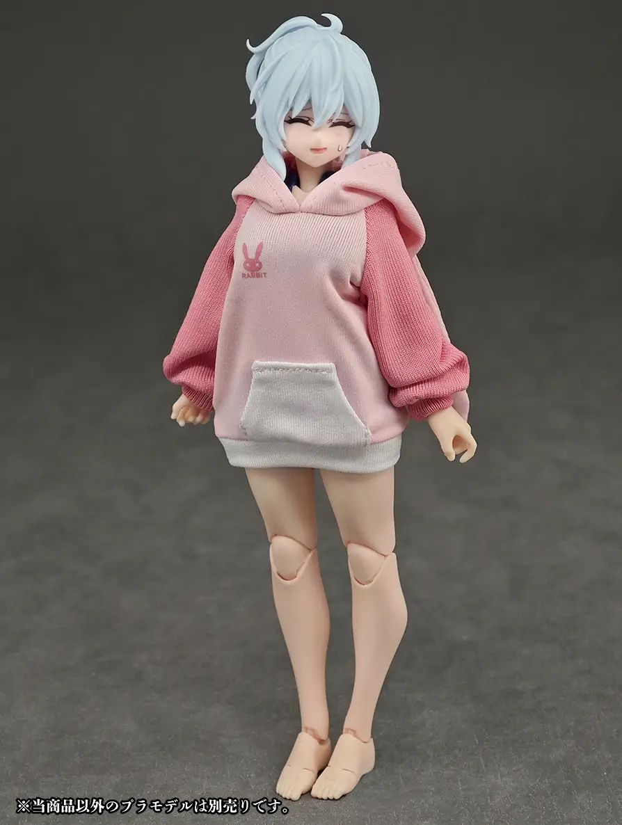 Party Animal Girl Room Wear Rabbit Hoodie - Image 5