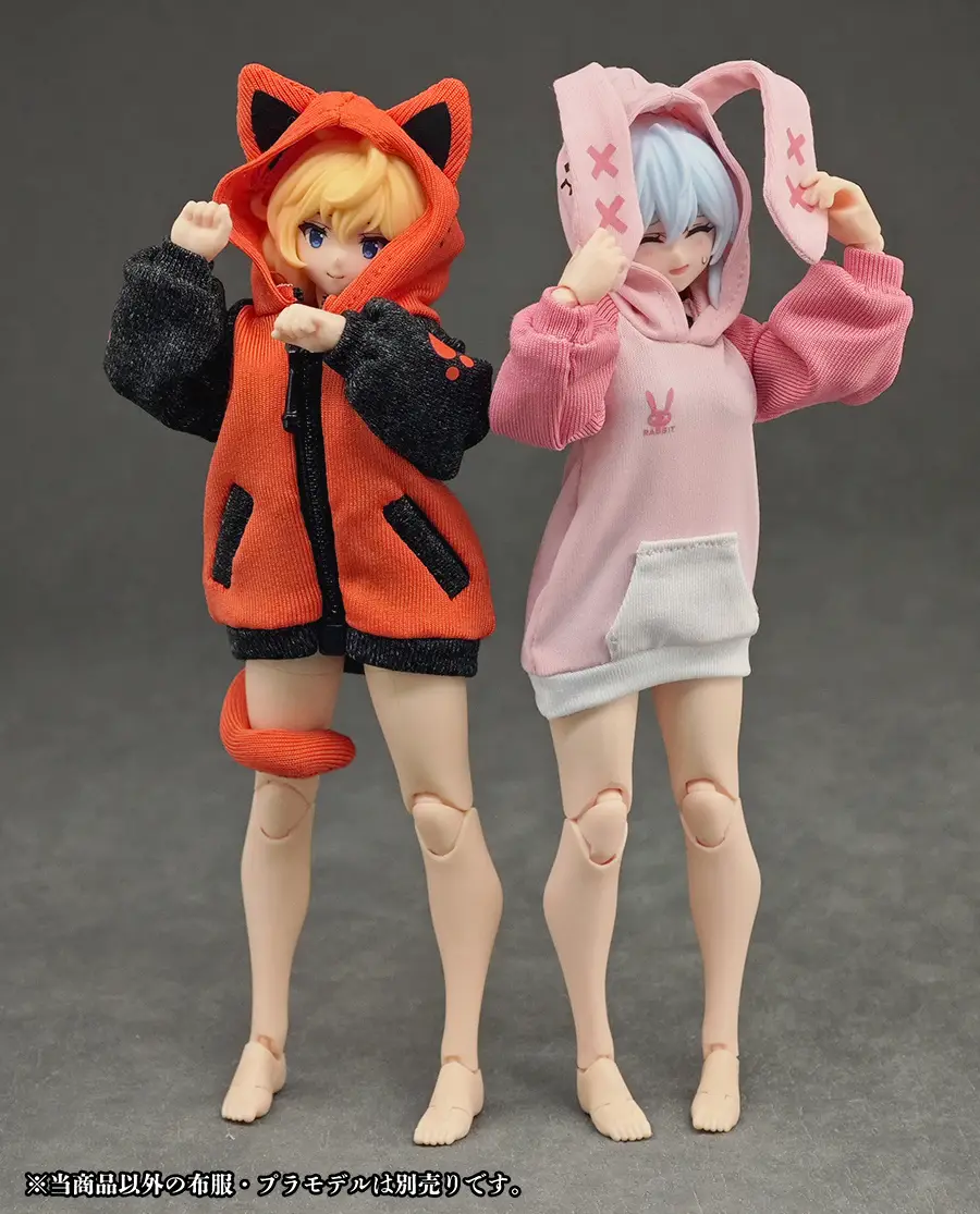Party Animal Girl Room Wear Rabbit Hoodie - Image 8
