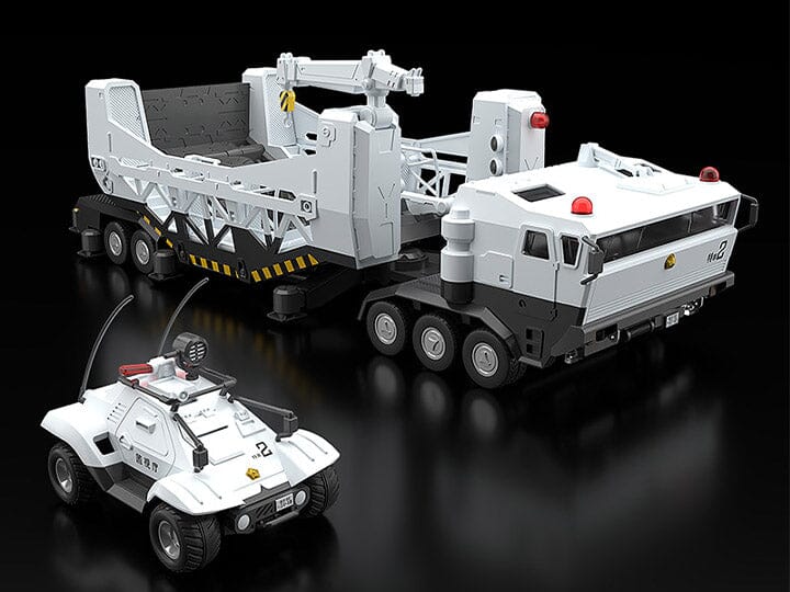 Mobile Police Patlabor Moderoid Type 98 Special Command Vehicle & Type 99 Special Labor Carrier Model Kit Set