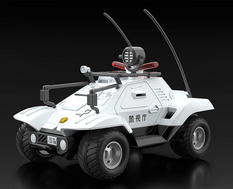 Mobile Police Patlabor Moderoid Type 98 Special Command Vehicle & Type 99 Special Labor Carrier Model Kit Set - Image 11
