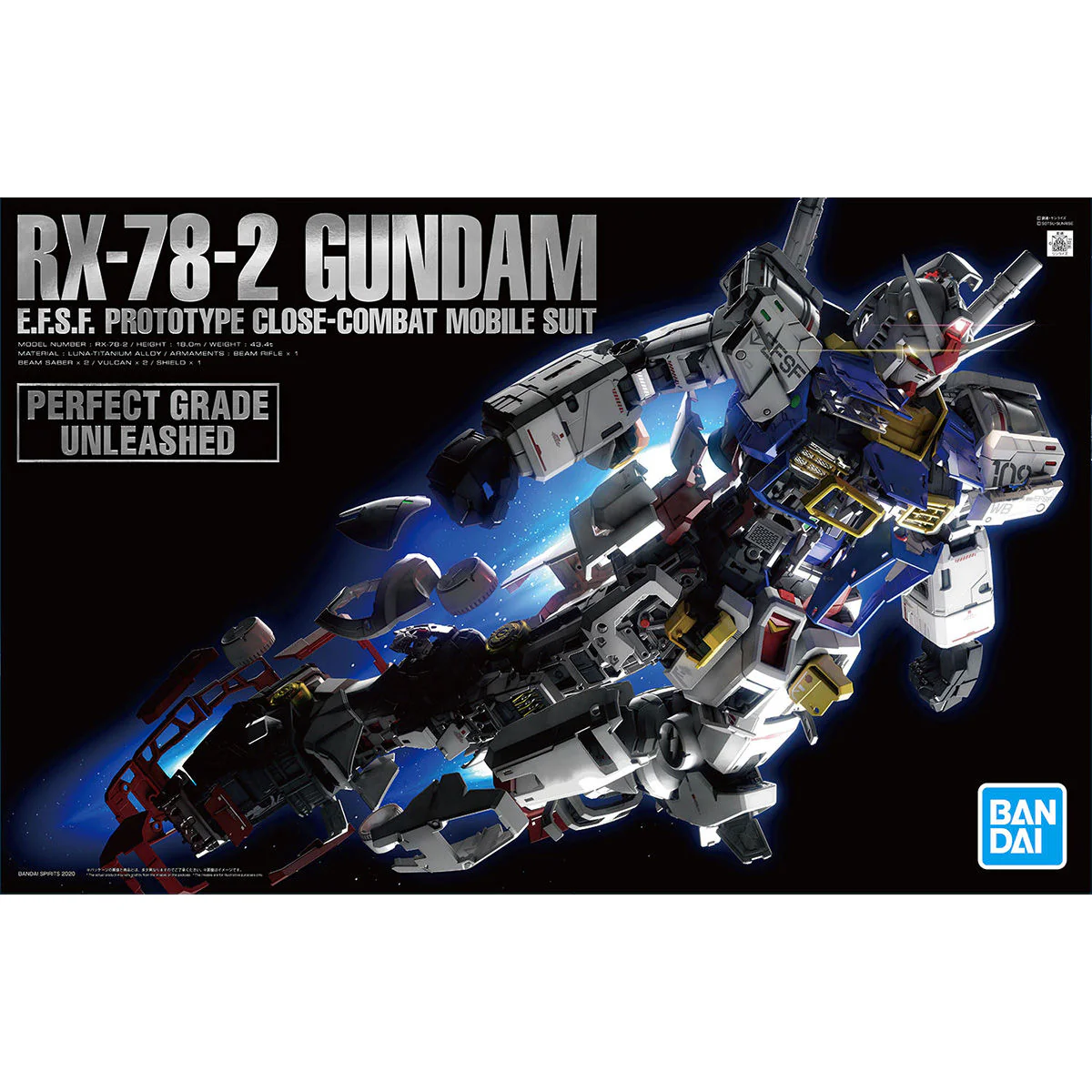 PG Unleashed 1/60 RX-78-2 Gundam - Image 2