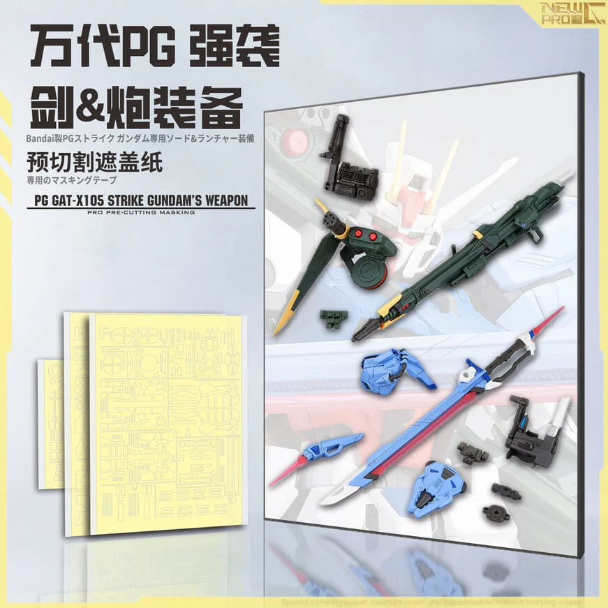 PG Perfect Strike Gundam Pre-Cut Masking - Image 2