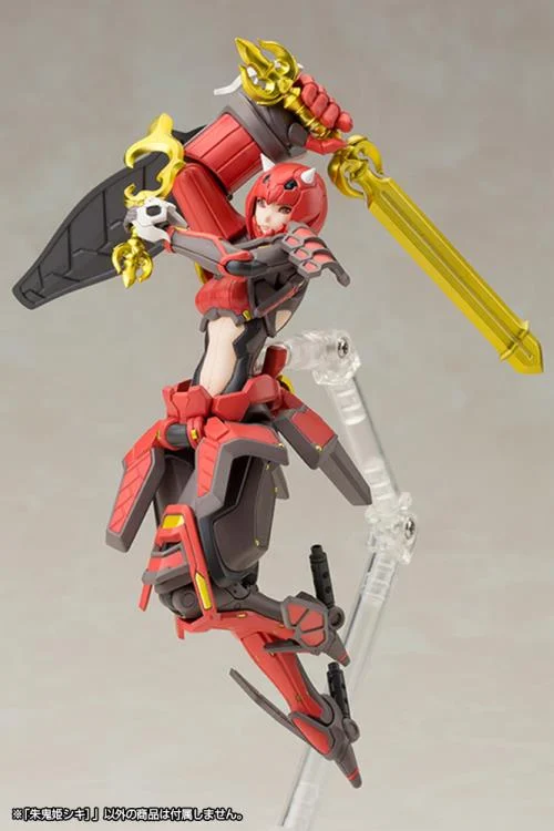 Phantasy Star Online 2 Vermillion Guardian Shiki 1/12 Scale Model Kit (Reissue) - Image 12