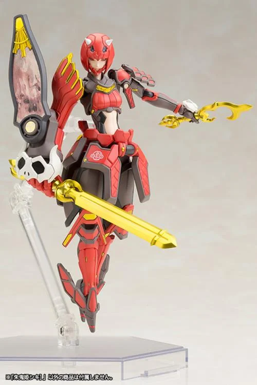 Phantasy Star Online 2 Vermillion Guardian Shiki 1/12 Scale Model Kit (Reissue) - Image 8