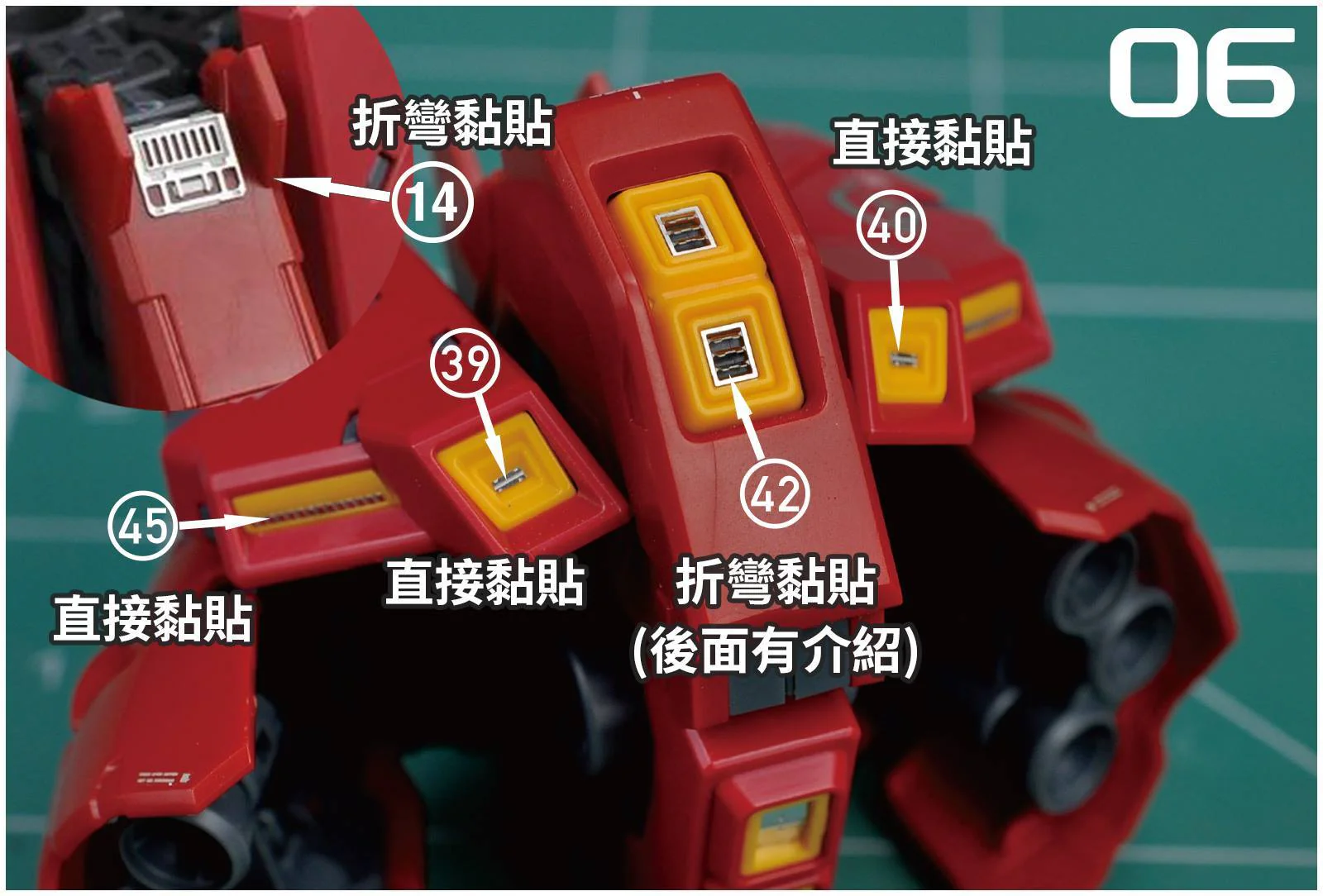 Photo Etch S04 RG Sazabi - Image 11