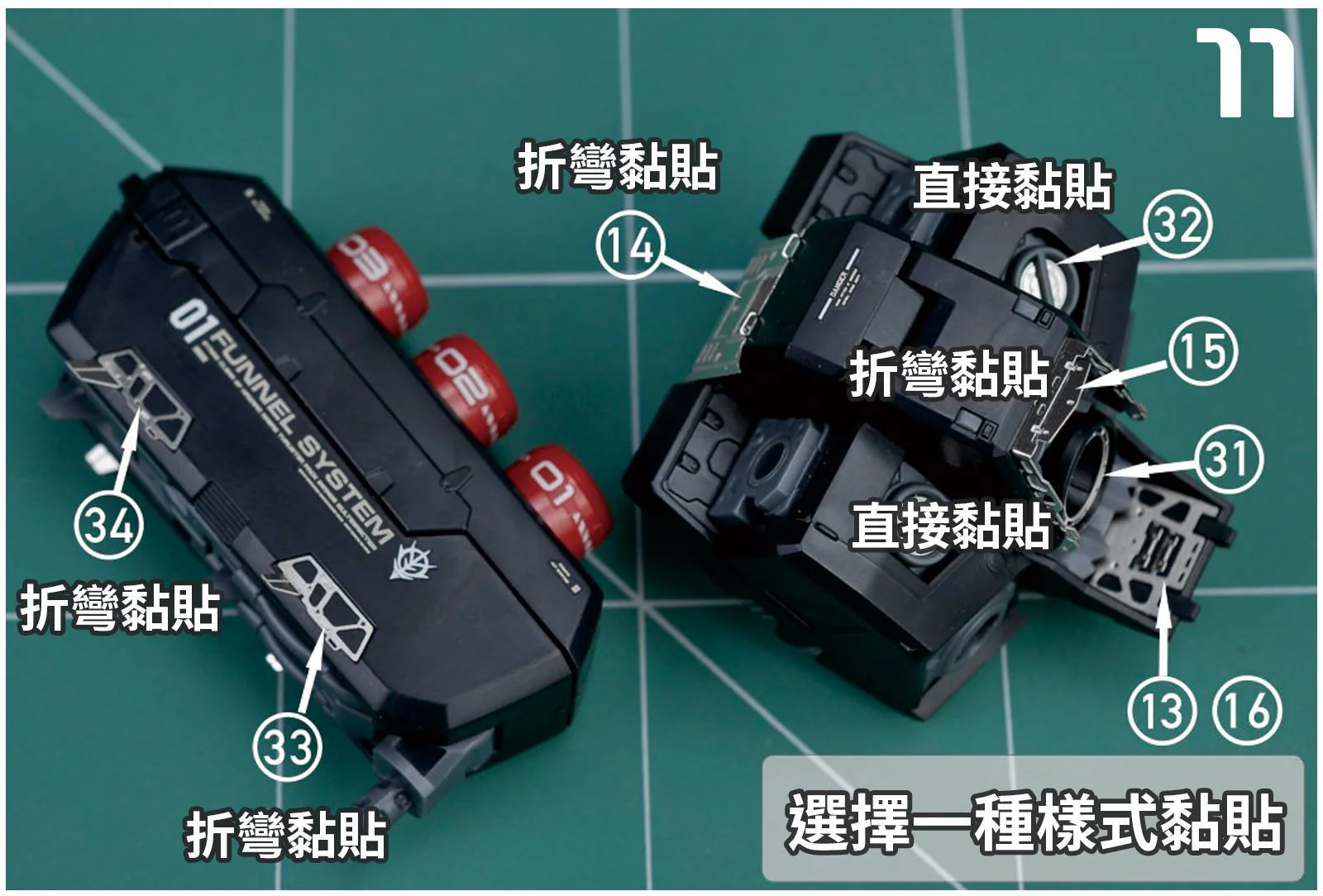 Photo Etch S04 RG Sazabi - Image 4