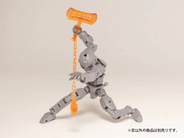 PLA-ACT Option Series 04 Shinobi 2 (Clear Orange Ver.) Accessory Kit - Image 3