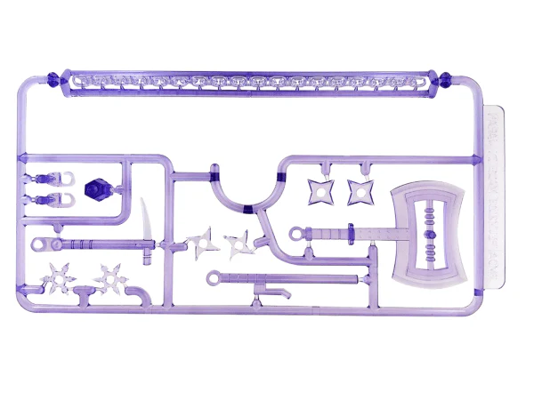 PLA-ACT Option Series 04 Shinobi 2 (Clear Purple Ver.) Accessory Kit - Image 2