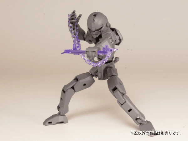 PLA-ACT Option Series 04 Shinobi 2 (Clear Purple Ver.) Accessory Kit - Image 4