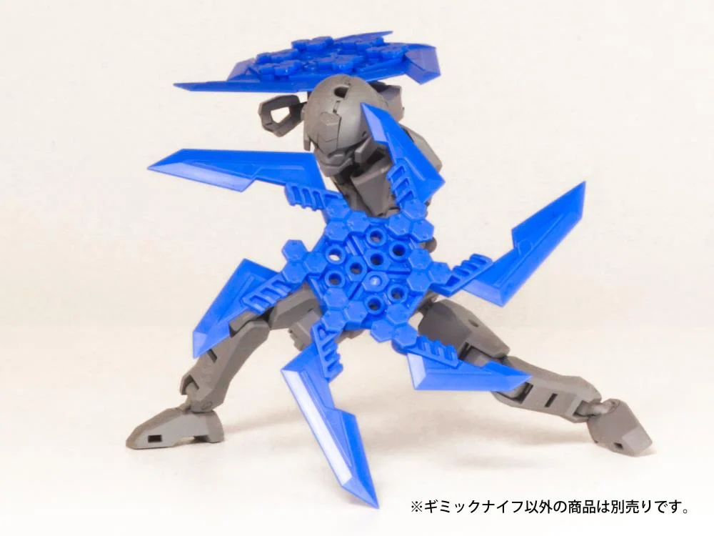 PLA-ACT Option Series 08 Gimmick Knife 2 (Blue Ver.) Accessory Kit - Image 3