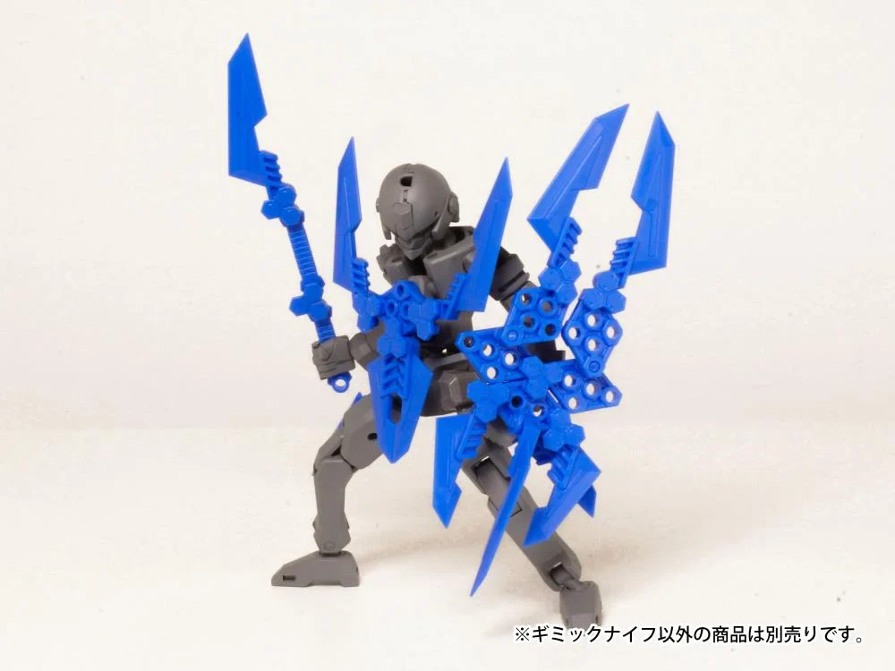 PLA-ACT Option Series 08 Gimmick Knife 2 (Blue Ver.) Accessory Kit - Image 6
