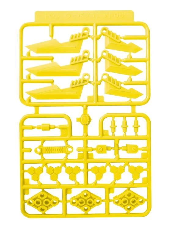 PLA-ACT Option Series 08 Gimmick Knife 3 (Yellow Ver.) Accessory Kit - Image 2