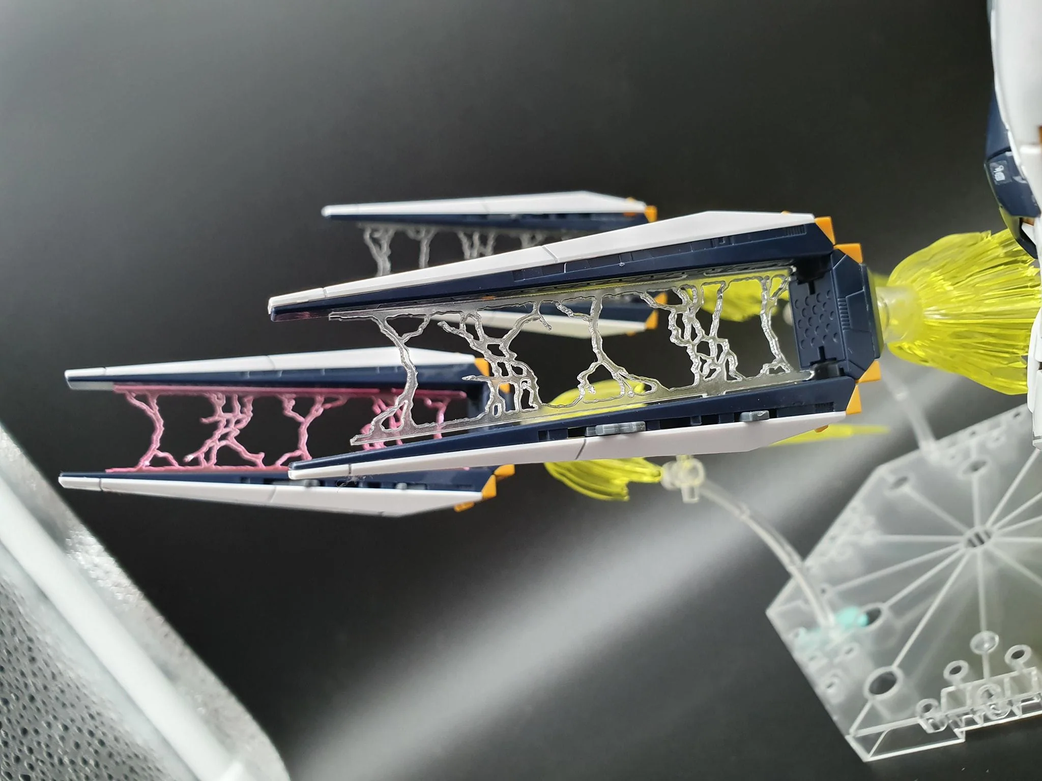 Pla+ X Ebasenet MG 1/100 Nu Funnel Effect Parts 001 - Image 3