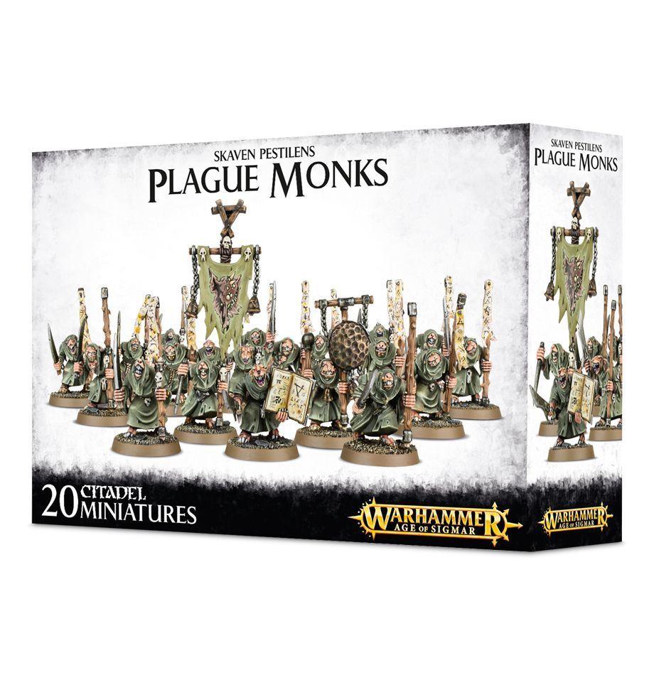 Plague Monks Skaven Pestilens Warhammer Age of Sigmar