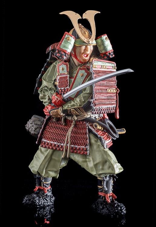 PLAMAX Kamakura Period Armored Warrior 1/12 Scale Model Kit (Reissue) - Image 2