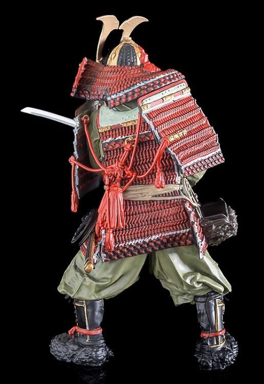 PLAMAX Kamakura Period Armored Warrior 1/12 Scale Model Kit (Reissue) - Image 4