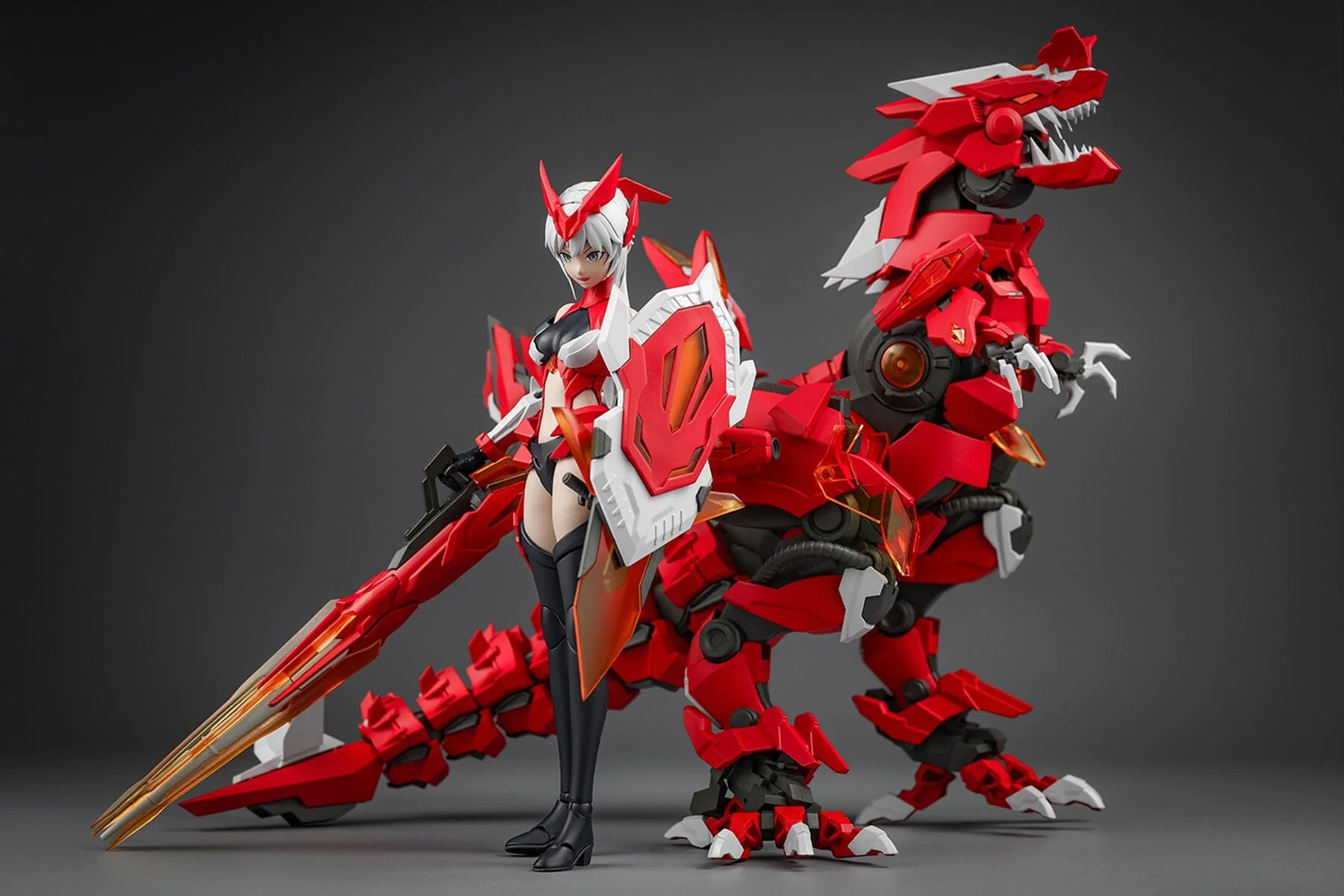 Dragon Girl LH-01 Yu Wanglong & Firefly Model Kit Set - Image 10