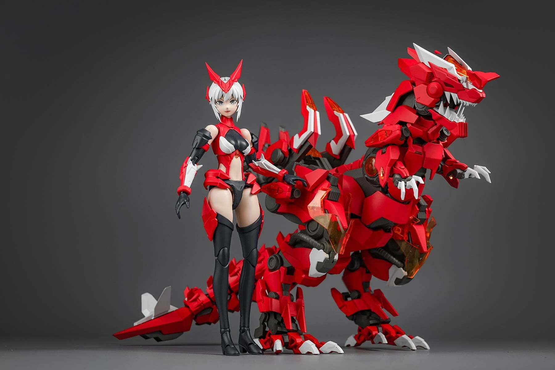 Dragon Girl LH-01 Yu Wanglong & Firefly Model Kit Set - Image 3