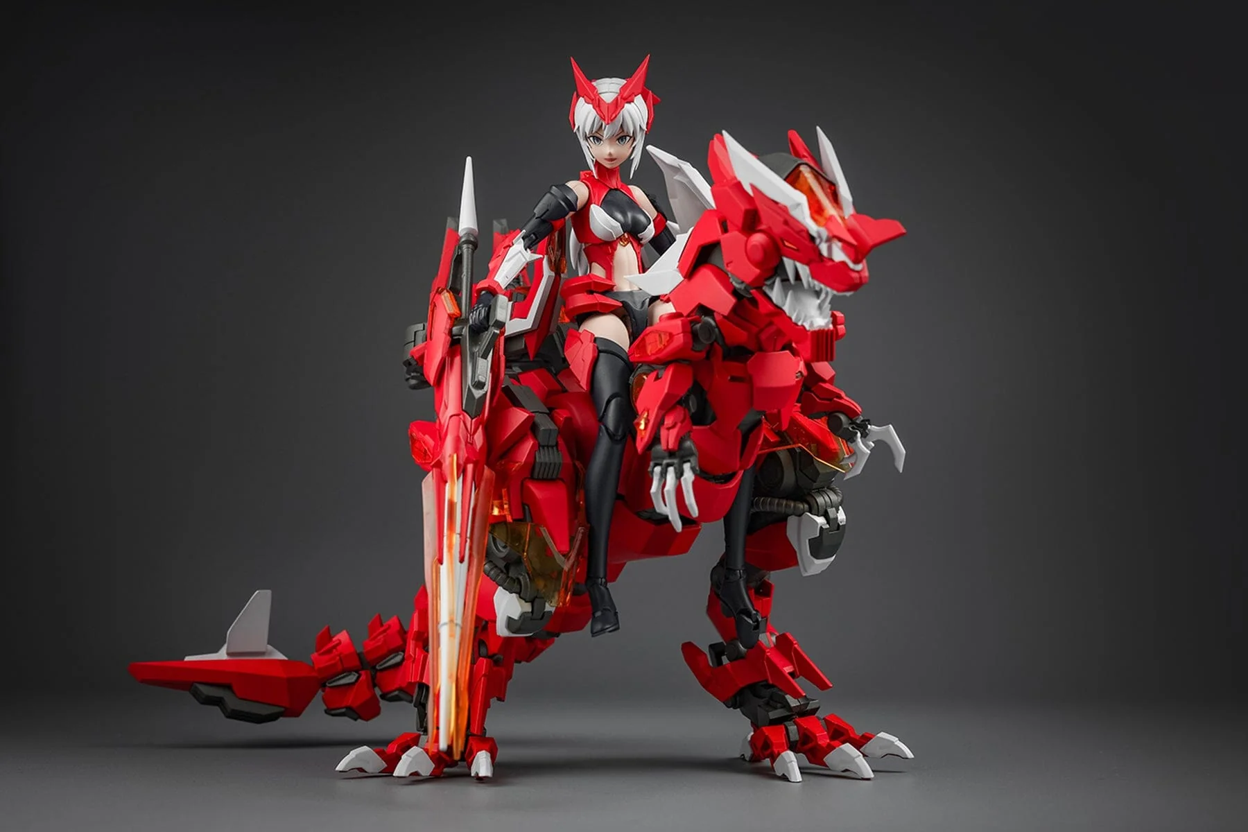 Dragon Girl LH-01 Yu Wanglong & Firefly Model Kit Set - Image 9