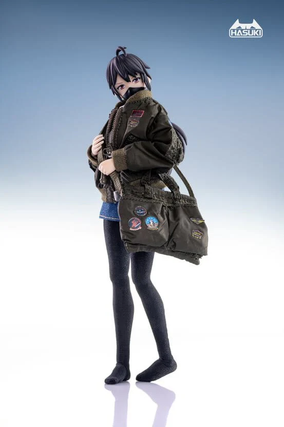 Pocket Art Series Airforce Pilot Jacket & Duffle Bag 1/12 Scale Accessory - Image 5