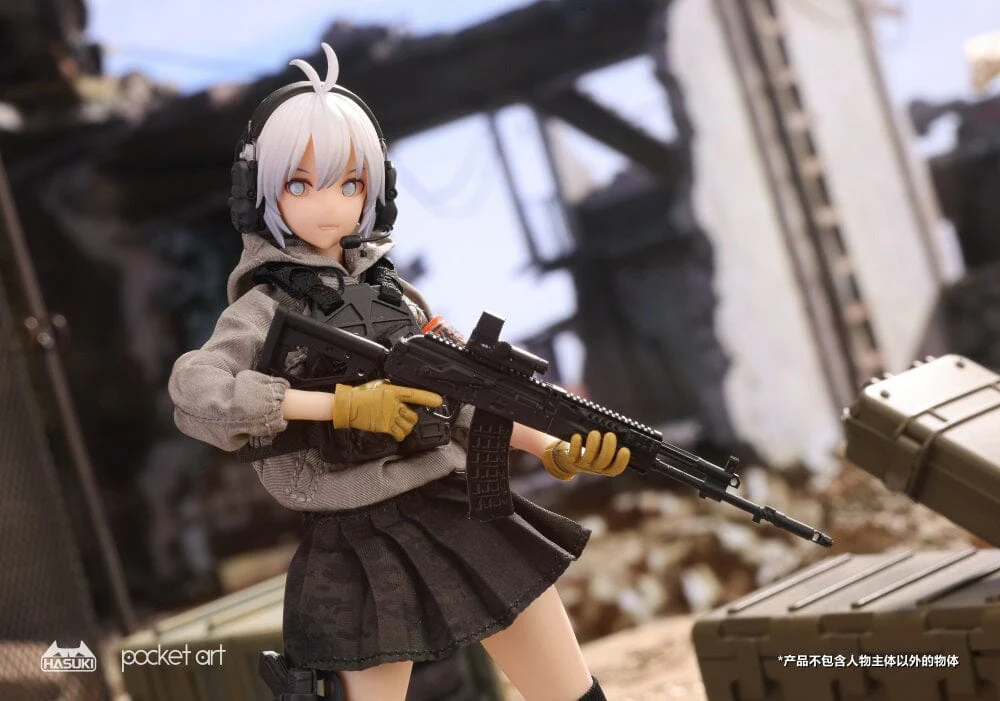 Pocket Art Series Sasha Habe (Rifleman) 1/12 Scale Figure - Image 11