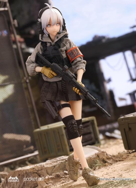 Pocket Art Series Sasha Habe (Rifleman) 1/12 Scale Figure - Image 8