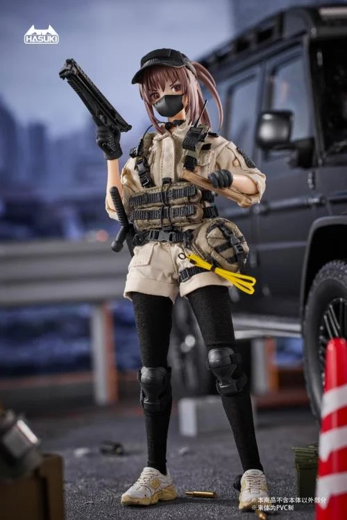Pocket Art Series Security Guard Hiyo Reizei 1/12 Scale Action Figure - Image 10