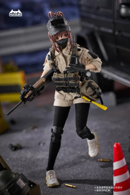 Pocket Art Series Security Guard Hiyo Reizei 1/12 Scale Action Figure - Image 11