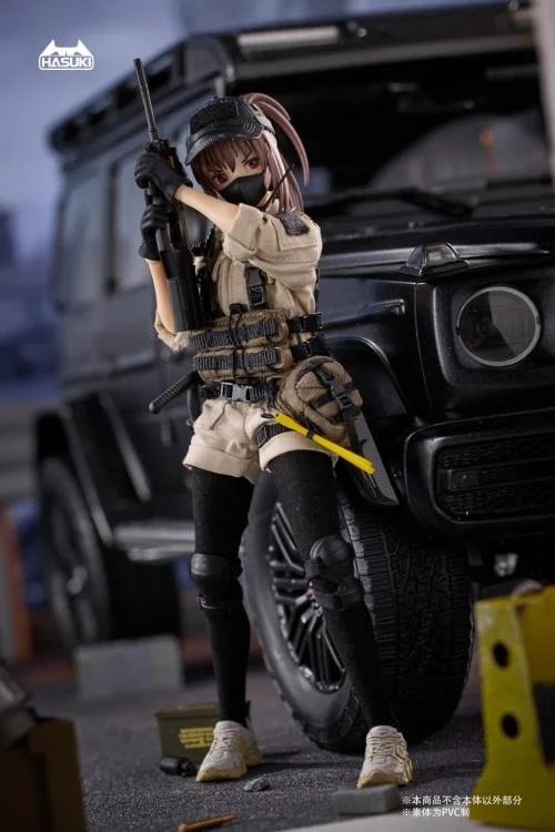 Pocket Art Series Security Guard Hiyo Reizei 1/12 Scale Action Figure - Image 13
