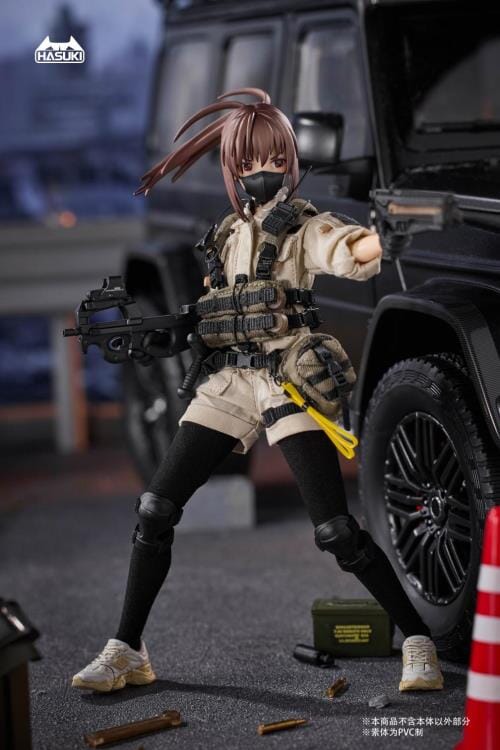 Pocket Art Series Security Guard Hiyo Reizei 1/12 Scale Action Figure - Image 14