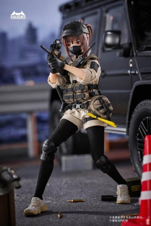 Pocket Art Series Security Guard Hiyo Reizei 1/12 Scale Action Figure - Image 15