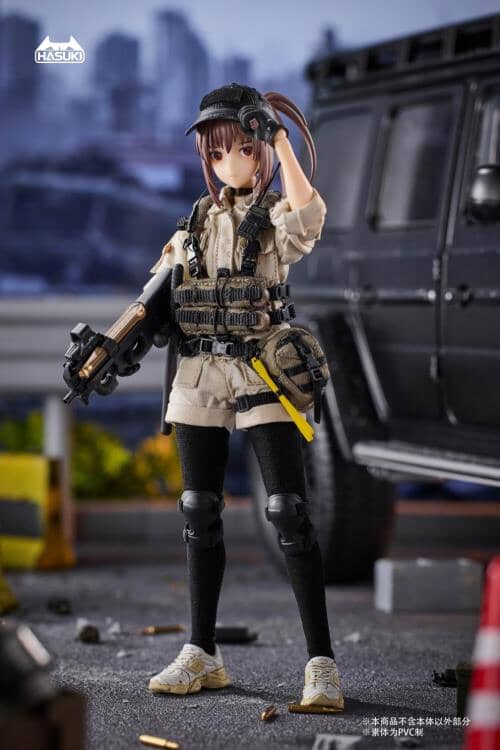 Pocket Art Series Security Guard Hiyo Reizei 1/12 Scale Action Figure - Image 2