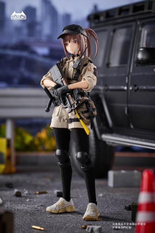 Pocket Art Series Security Guard Hiyo Reizei 1/12 Scale Action Figure - Image 3