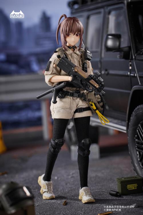 Pocket Art Series Security Guard Hiyo Reizei 1/12 Scale Action Figure - Image 4