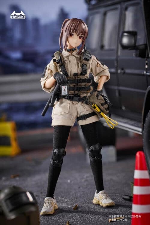 Pocket Art Series Security Guard Hiyo Reizei 1/12 Scale Action Figure - Image 5