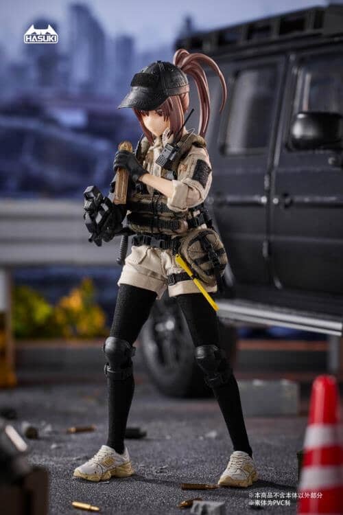 Pocket Art Series Security Guard Hiyo Reizei 1/12 Scale Action Figure - Image 7