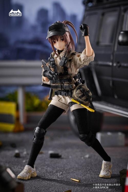Pocket Art Series Security Guard Hiyo Reizei 1/12 Scale Action Figure - Image 8