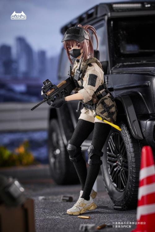 Pocket Art Series Security Guard Hiyo Reizei 1/12 Scale Action Figure - Image 9