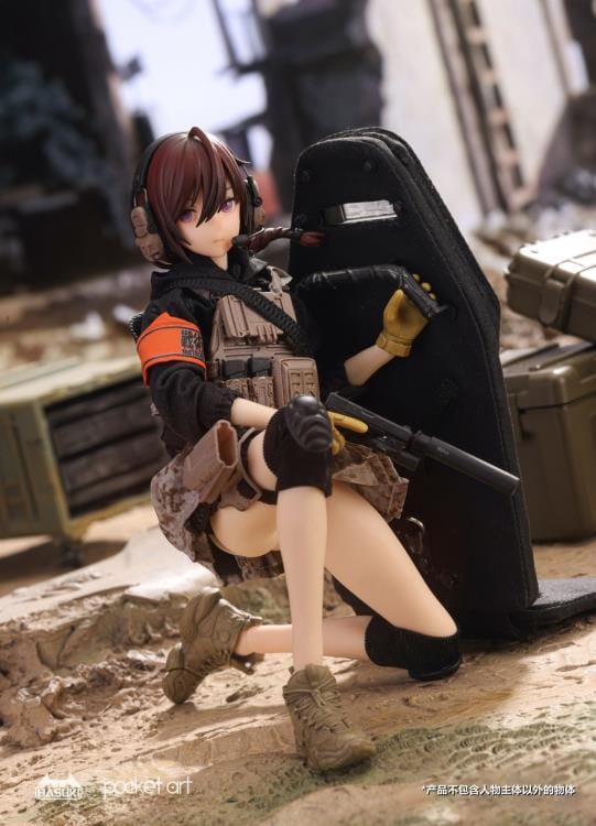 Pocket Art Series Uzukirei (Heavy Shield Hand) 1/12 Scale Figure - Image 7
