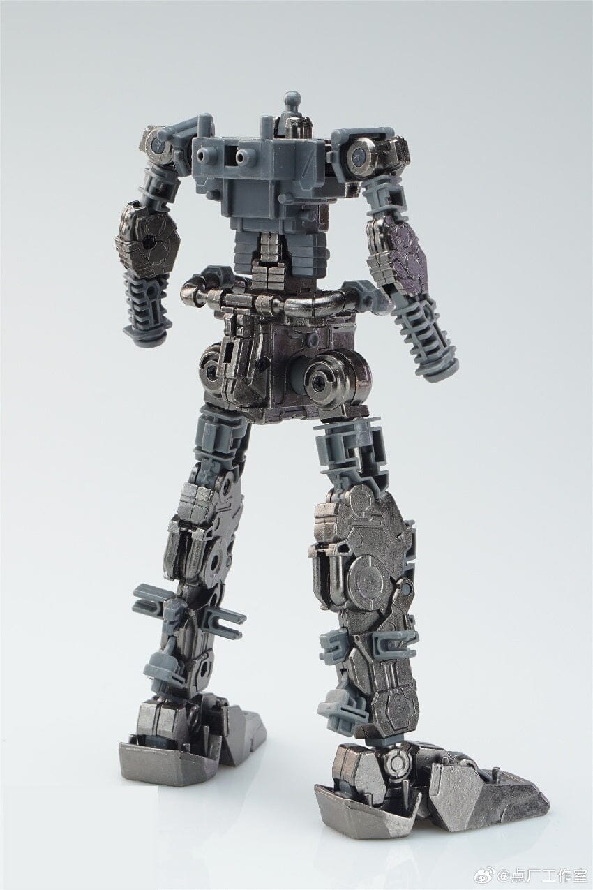 Point Factory Studio 1/100 Alloy Frame Upgrade Kit for MG Zaku Warrior Gundam Pre-Assembled Version - Image 2