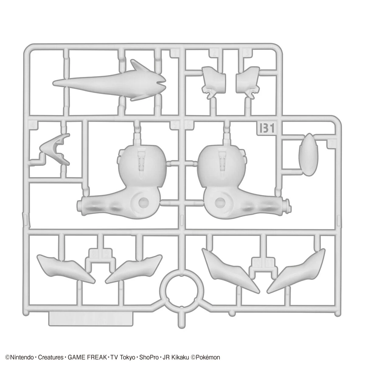 Pokemon Select Series 51 Arceus Model Kit - Image 11