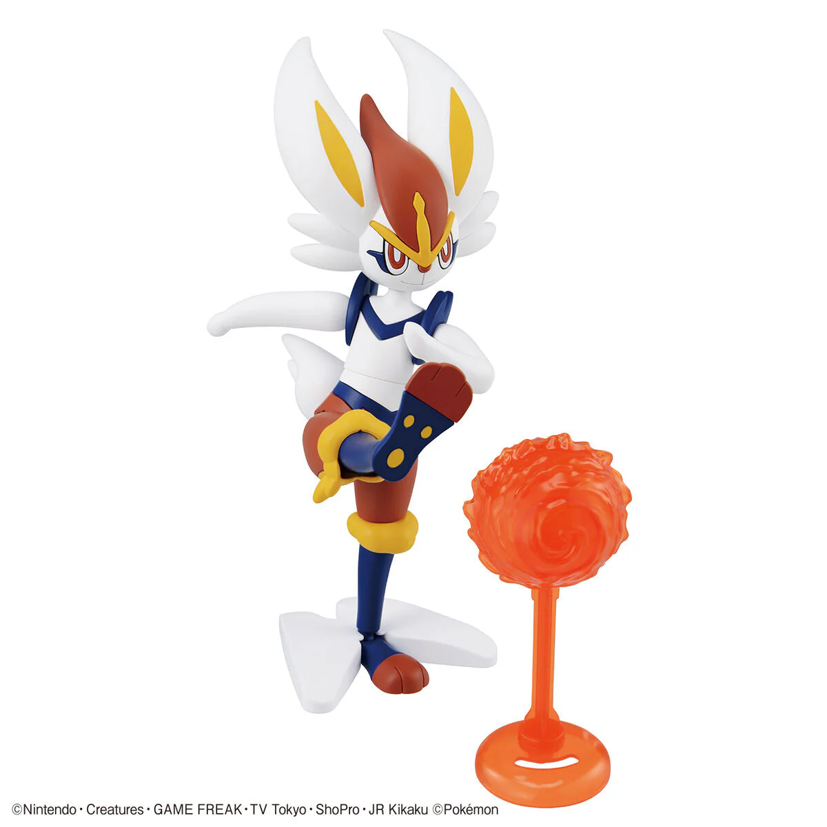 Pokemon Select Series 50 Cinderace Model Kit - Image 3