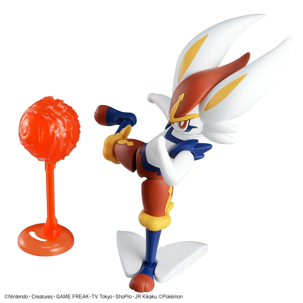 Pokemon Select Series 50 Cinderace Model Kit - Image 4