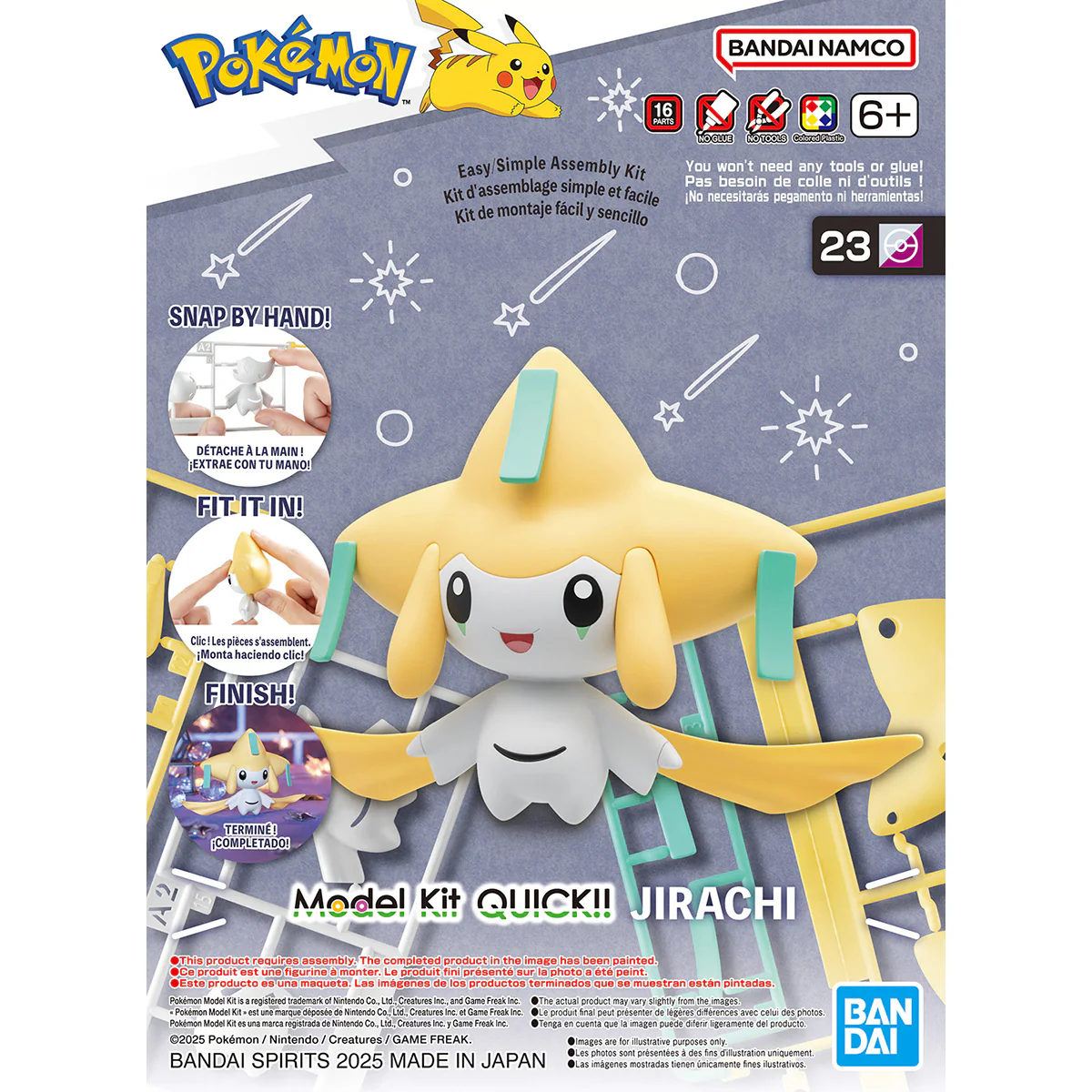 Pokemon Jirachi 23 Quick Model Kit - Image 2